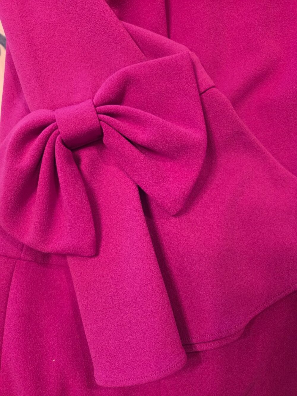 Donna Morgan Size 8 Raspberry Dress - Picture 5 of 6